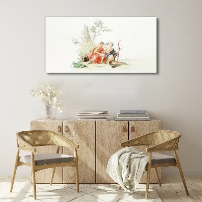 Tableau sur toile Un moment de calme dans la nature