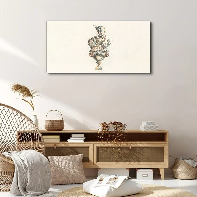 Tableau imprimé sur toile Le charme d'un vase classique