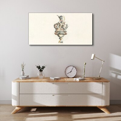Tableau imprimé sur toile Le charme d'un vase classique