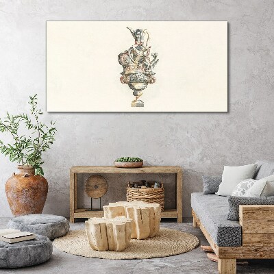Tableau imprimé sur toile Le charme d'un vase classique