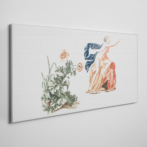 Tableau toile imprimée La sensualité de la nature et de l'art