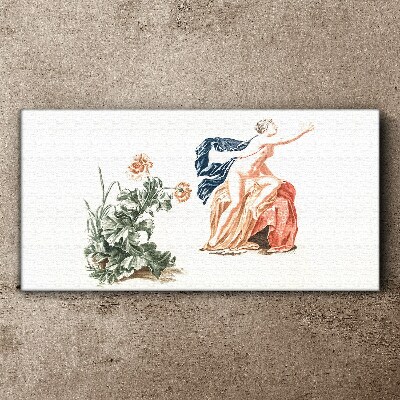 Tableau toile imprimée La sensualité de la nature et de l'art