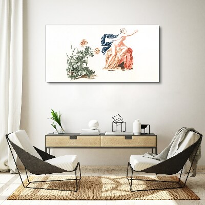 Tableau toile imprimée La sensualité de la nature et de l'art