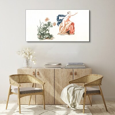 Tableau toile imprimée La sensualité de la nature et de l'art