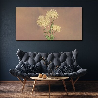 Tableau imprimé sur toile Un rêve floral aux tons pastel