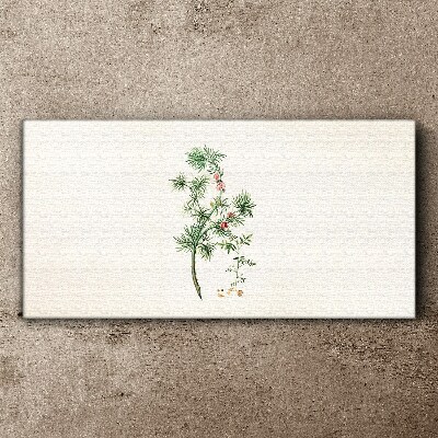 Tableau sur toile Végétation délicate aux couleurs pastel