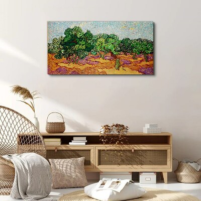 Tableau imprimé sur toile Olives au soleil
