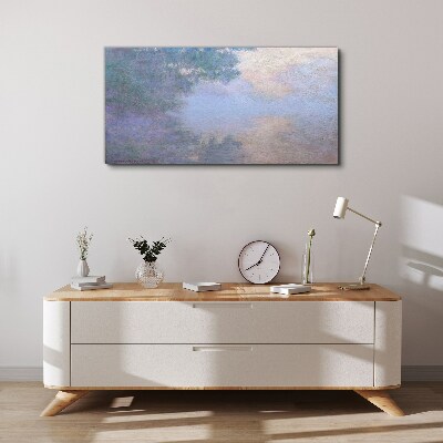 Tableau sur toile Nuages dans la lumière du matin