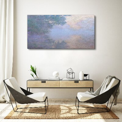 Tableau sur toile Nuages dans la lumière du matin