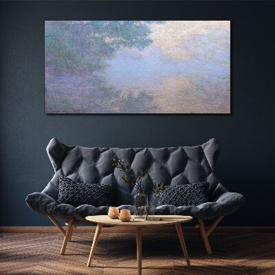Tableau sur toile Nuages dans la lumière du matin