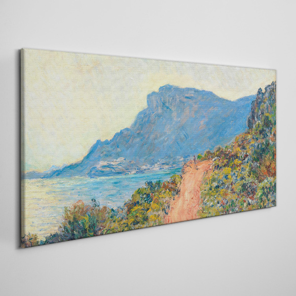 Tableau imprimé sur toile Une côte calme dans la lumière du matin