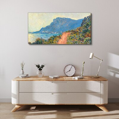 Tableau imprimé sur toile Une côte calme dans la lumière du matin