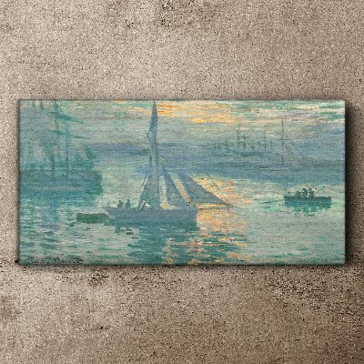Tableau toile imprimée Port du Havre