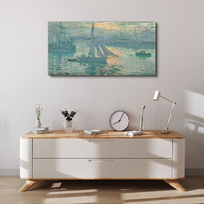 Tableau toile imprimée Port du Havre