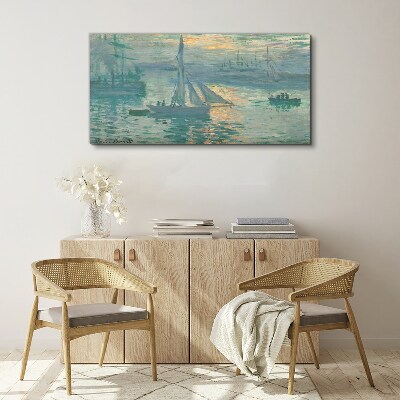 Tableau toile imprimée Port du Havre