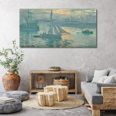 Tableau toile imprimée Port du Havre
