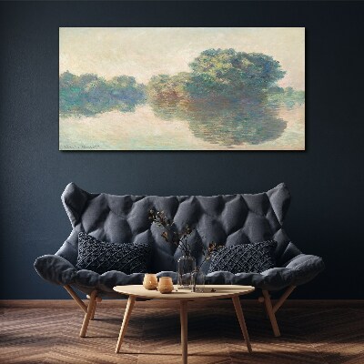 Tableau sur toile Une surface d'eau calme