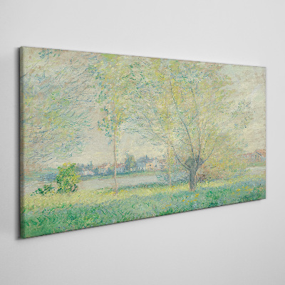 Tableau imprimé sur toile Paysage de printemps