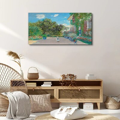 Tableau sur toile Le jardin de Giverny