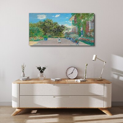 Tableau sur toile Le jardin de Giverny