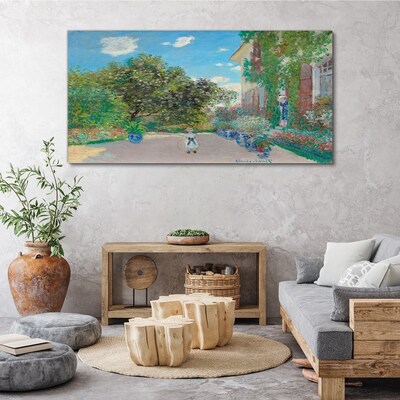 Tableau sur toile Le jardin de Giverny