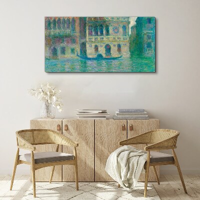 Tableau sur toile Venise aux couleurs pastel
