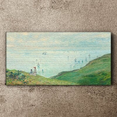 Tableau imprimé sur toile Un paysage marin paisible