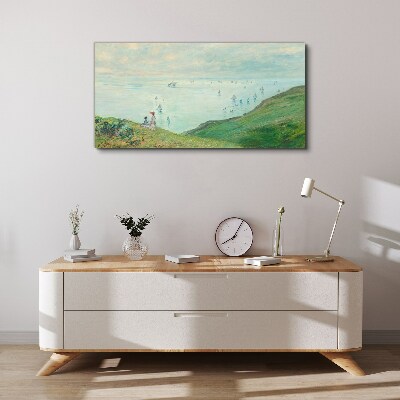 Tableau imprimé sur toile Un paysage marin paisible
