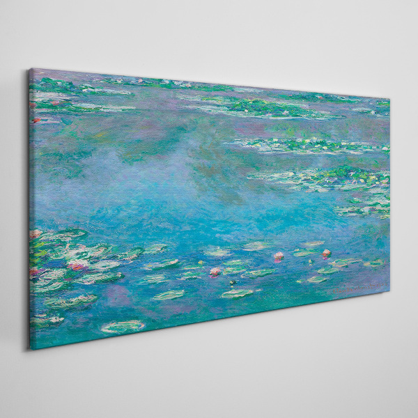 Tableau sur toile nénuphars