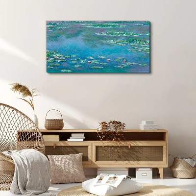Tableau sur toile nénuphars