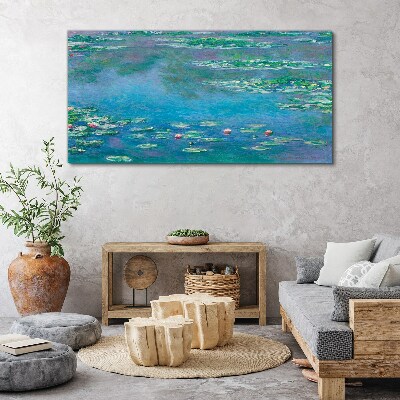 Tableau sur toile nénuphars