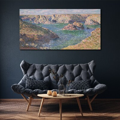 Tableau toile imprimée Paysage de bord de mer