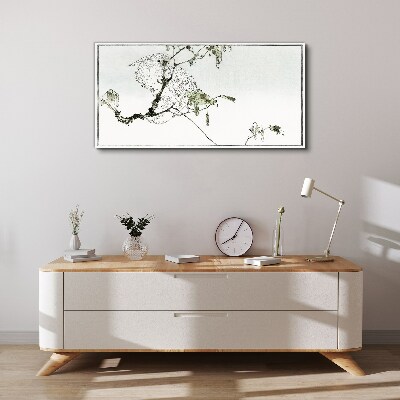 Tableau imprimé sur toile Un oiseau sur une branche