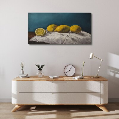 Tableau sur toile Citron Calme