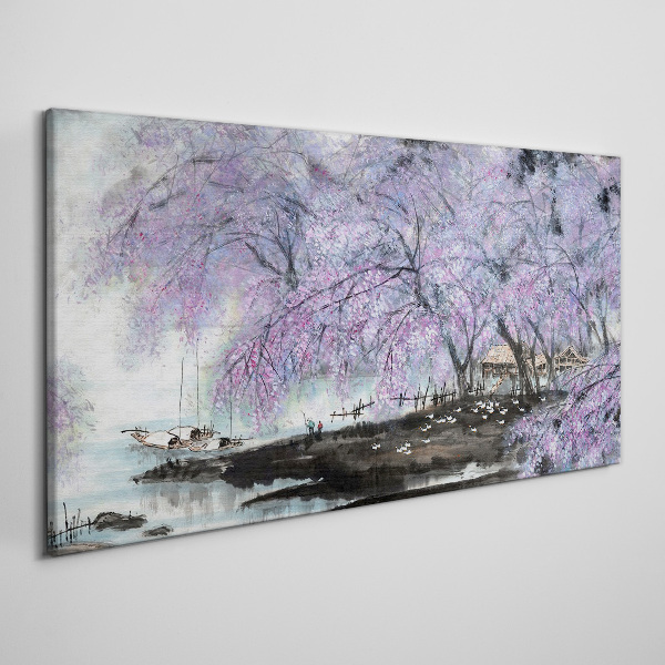 Tableau imprimé sur toile Floraison printanière