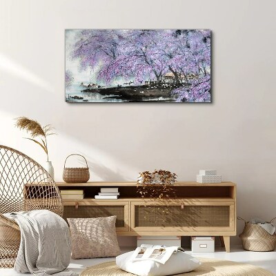 Tableau imprimé sur toile Floraison printanière