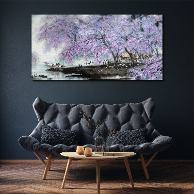 Tableau imprimé sur toile Floraison printanière