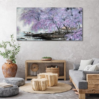 Tableau imprimé sur toile Floraison printanière
