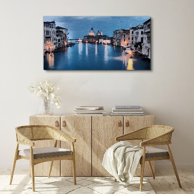 Tableau sur toile Venise dans la lumière du soir