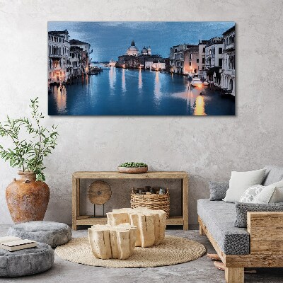 Tableau sur toile Venise dans la lumière du soir