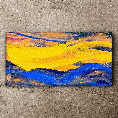 Tableau imprimé sur toile Les couleurs du ciel et de la mer