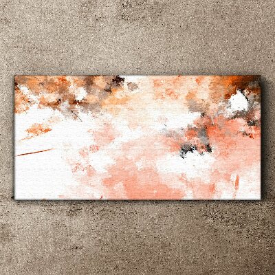 Tableau sur toile Reflets pastel dans l'abstraction