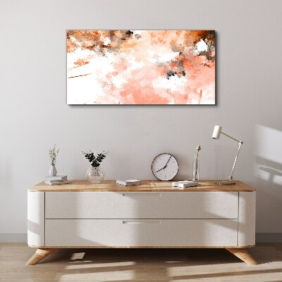 Tableau sur toile Reflets pastel dans l'abstraction