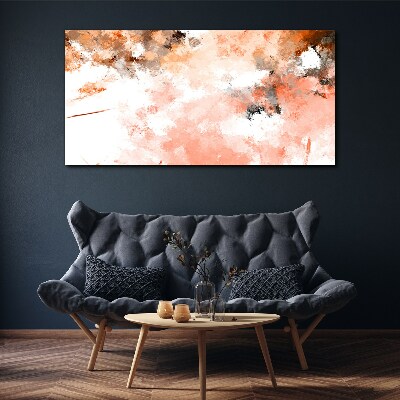 Tableau sur toile Reflets pastel dans l'abstraction