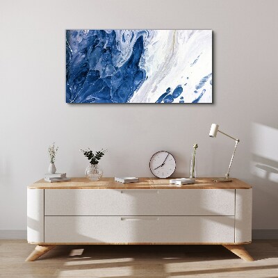 Tableau toile imprimée Turbulences océaniques