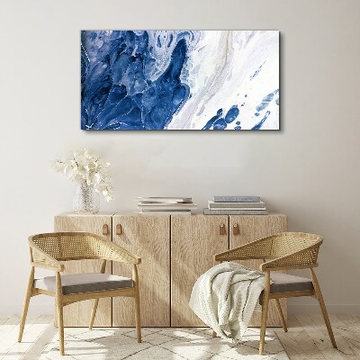 Tableau toile imprimée Turbulences océaniques