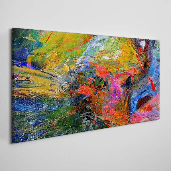 Tableau imprimé sur toile Le chaos coloré de la nature