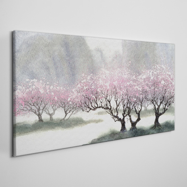 Tableau imprimé sur toile Floraison printanière