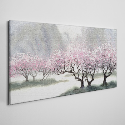 Tableau imprimé sur toile Floraison printanière