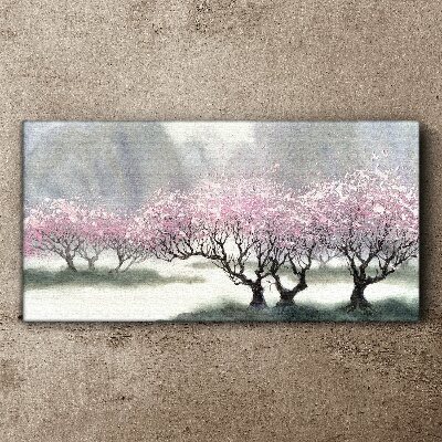 Tableau imprimé sur toile Floraison printanière